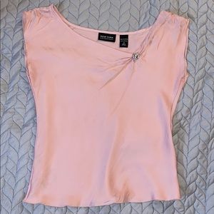 Blush Pink New York & Co. Top